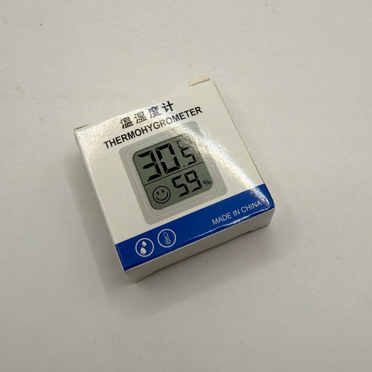 Mini digital thermohygrometer – room temperature & humidity monitor - hygrometers home&living materials