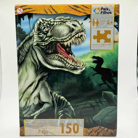 Dinosaur t-rex puzzle 150 pieces - jigsaw puzzles toys