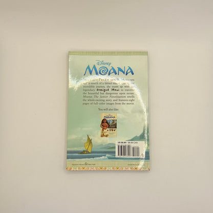 Disney moana the junior novelization by disney - print books printed media