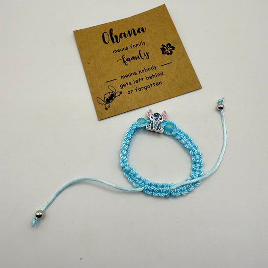 Lilo & Stitch 'Ohana' Bracelet