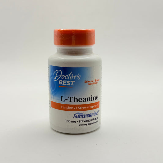 Doctor’s best l-theanine with suntheanine 90 veggie caps - amino acids health and wellness
