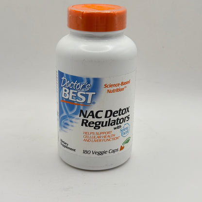 Doctor's Best NAC Detox Regulators - 180 Veggie Caps