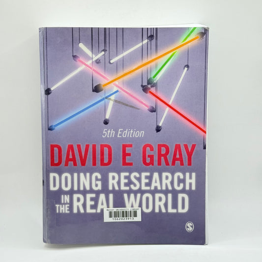 Doing Research in the Real World 5th Edition