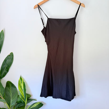 Dotti Black Tie-Back Mini Dress - Size 6