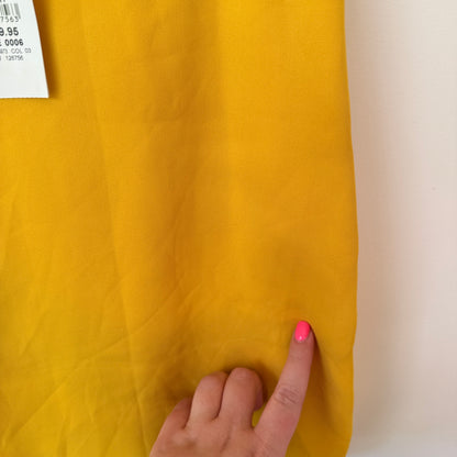 Dotti Bright Yellow Cami Top Size 6