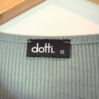 Dotti Ribbed T-Shirt - Size XS