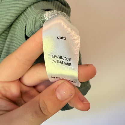 Dotti Ribbed T-Shirt - Size XS