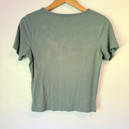 Dotti Ribbed T-Shirt - Size XS
