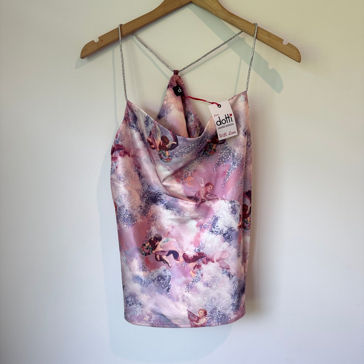 Dotti 'Cherub Clouds' Halter Top Size 10