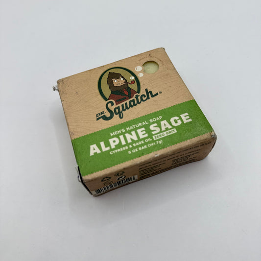 Dr. Squatch Alpine Sage Natural Bar Soap (5 oz)