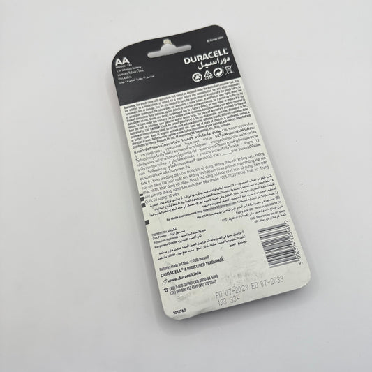 Duracell aa batteries x 12 - general purpose batteries original photo - what’s new stationery