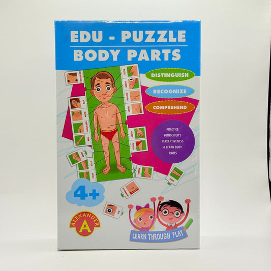 Edu - puzzle body parts game - jigsaw puzzles toys