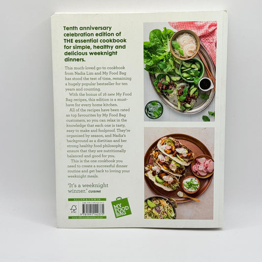 Easy Weeknight Meals 10th Anniversary Edition by Nadia Lim & My Food Bag