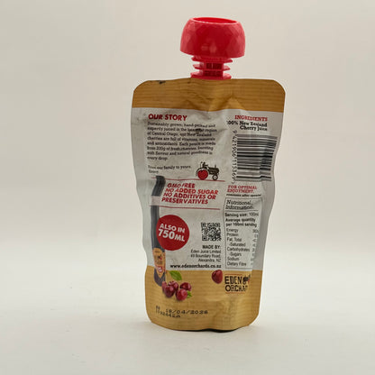 Eden Orchards 100% Pure Cherry Juice (100ml Snack Size)