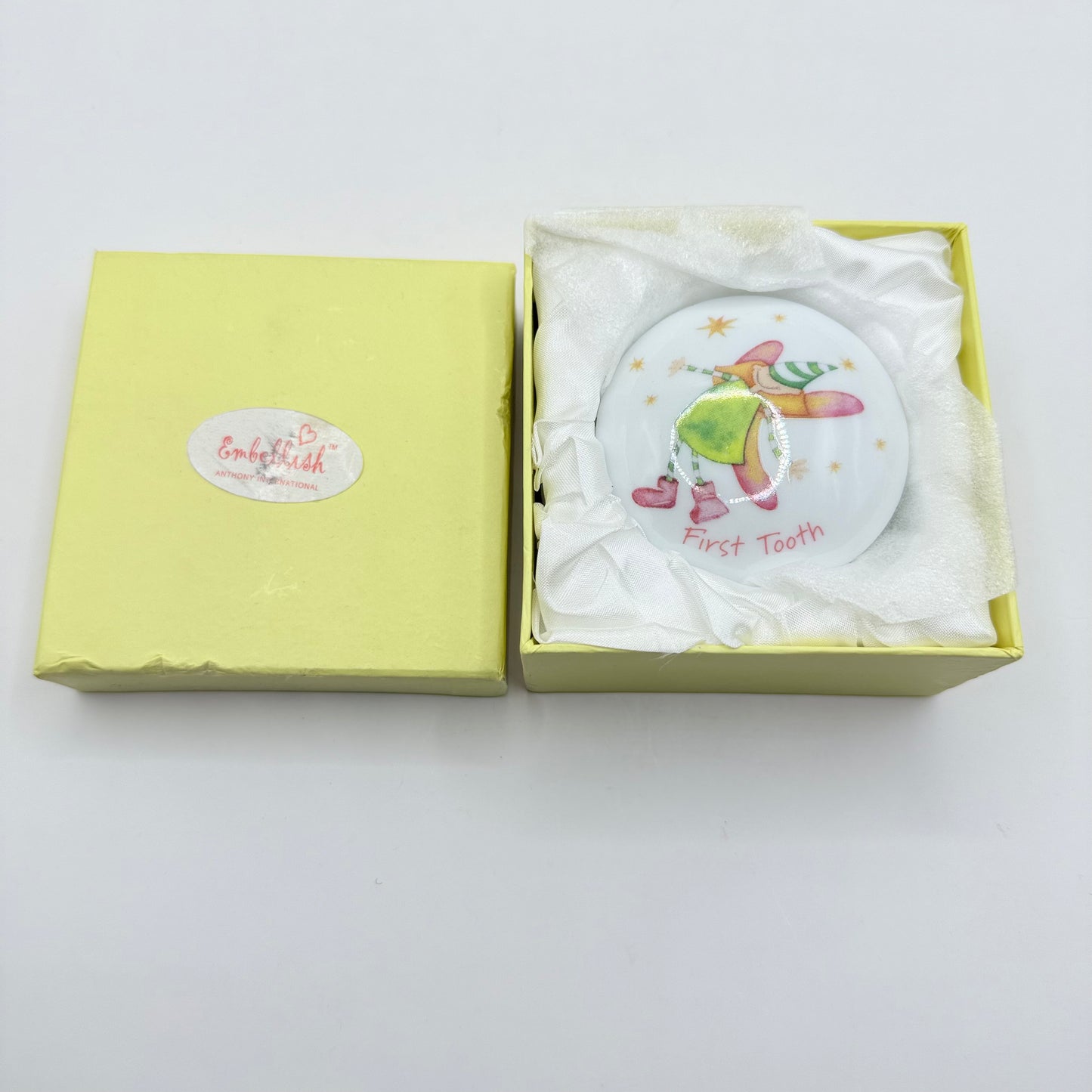 Embellish International 'First Tooth' Ceramic Keepsake Box