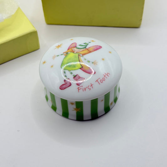 Embellish International 'First Tooth' Ceramic Keepsake Box