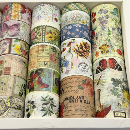 Emoolife Vintage Washi Tape Set 42 Rolls