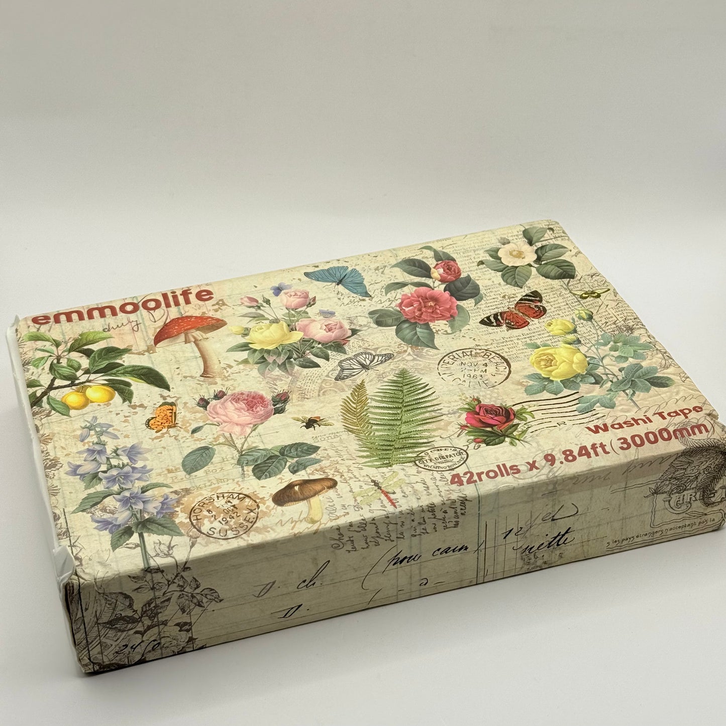 Emoolife Vintage Washi Tape Set 42 Rolls