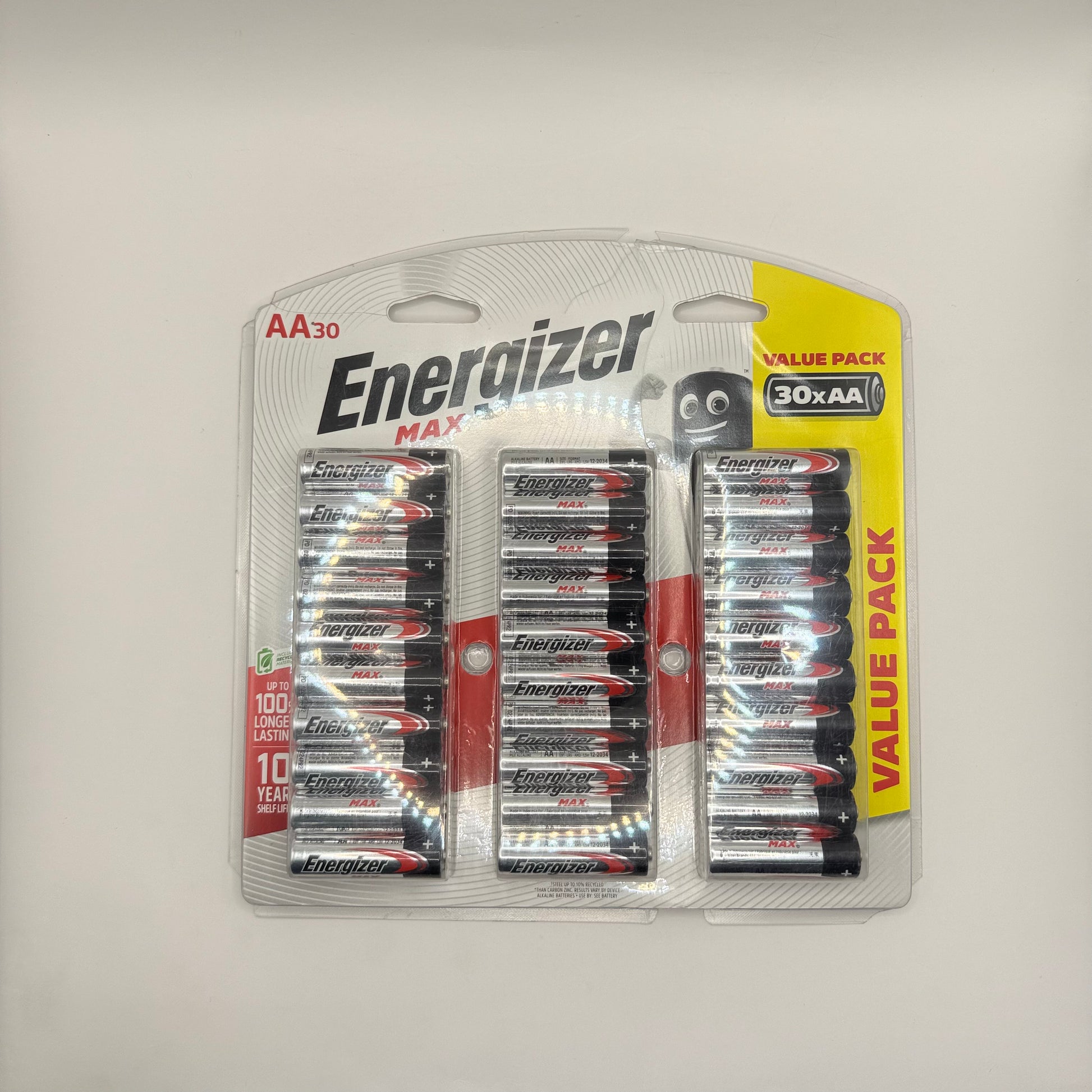 Energizer max batteries - aa x 30 - general purpose batteries original photo - what’s new stationery