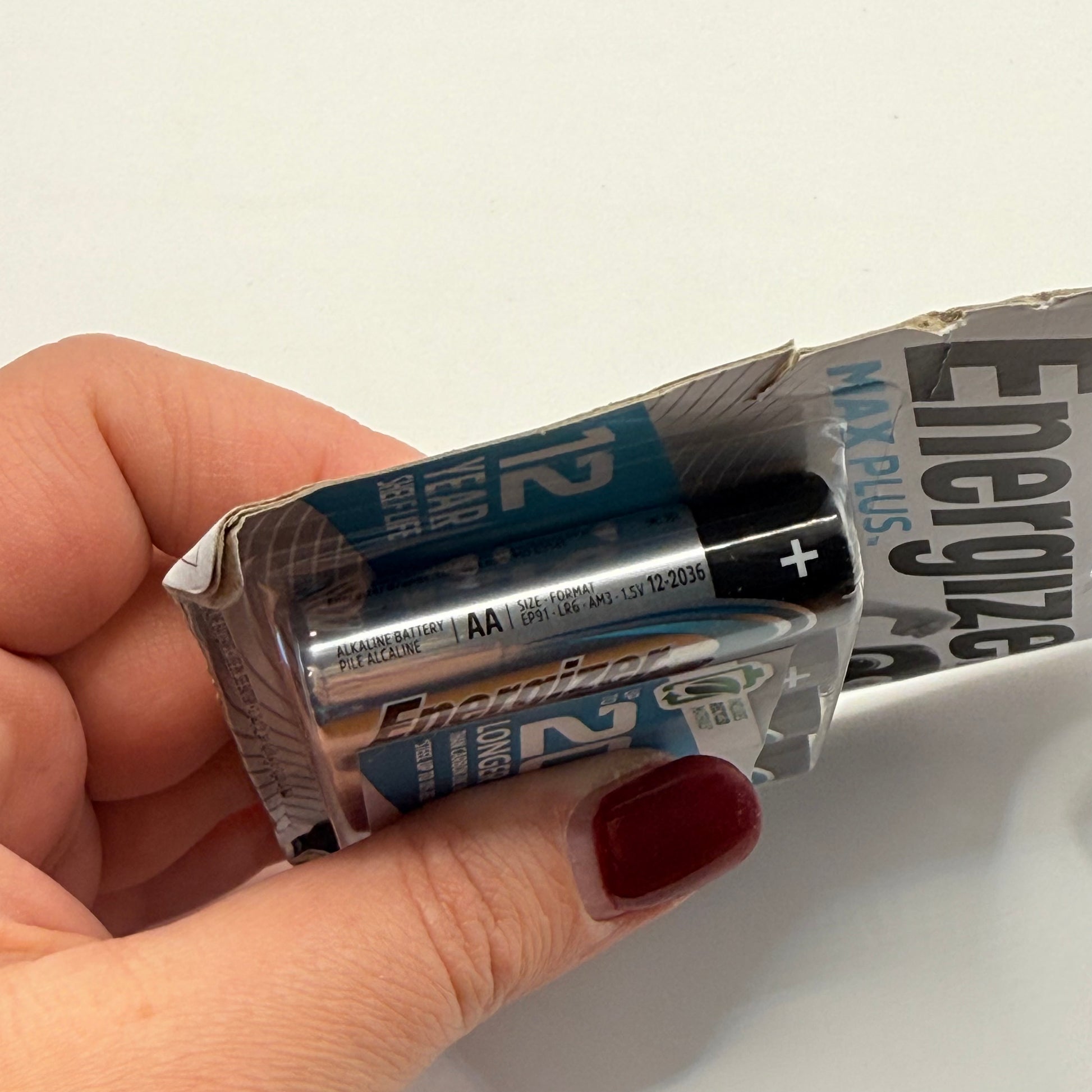 Energizer max plus batteries - aaa x 4 - general purpose batteries original photo - what’s new stationery
