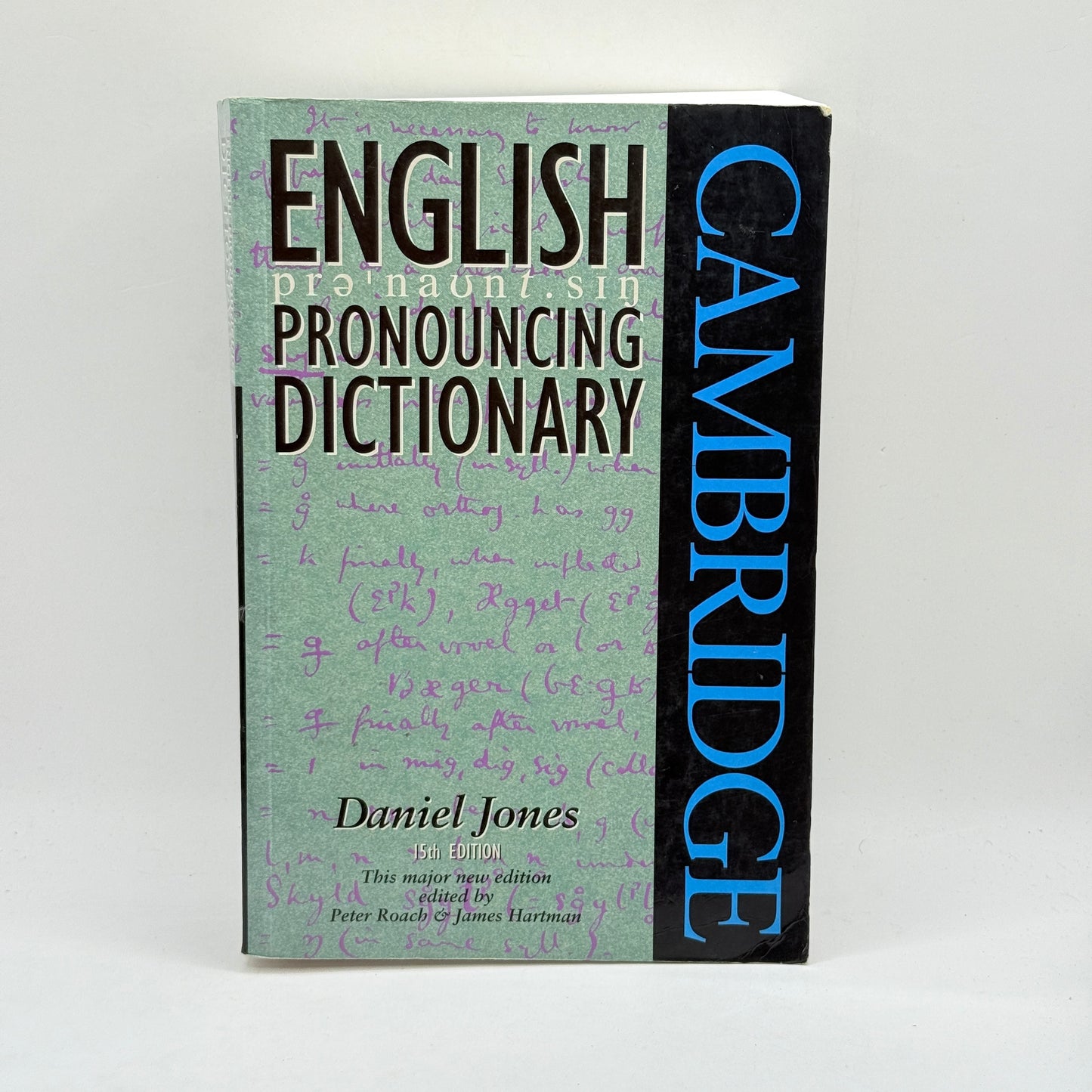 English Pronouncing Dictionary by Daniel Jones (15th Edition)