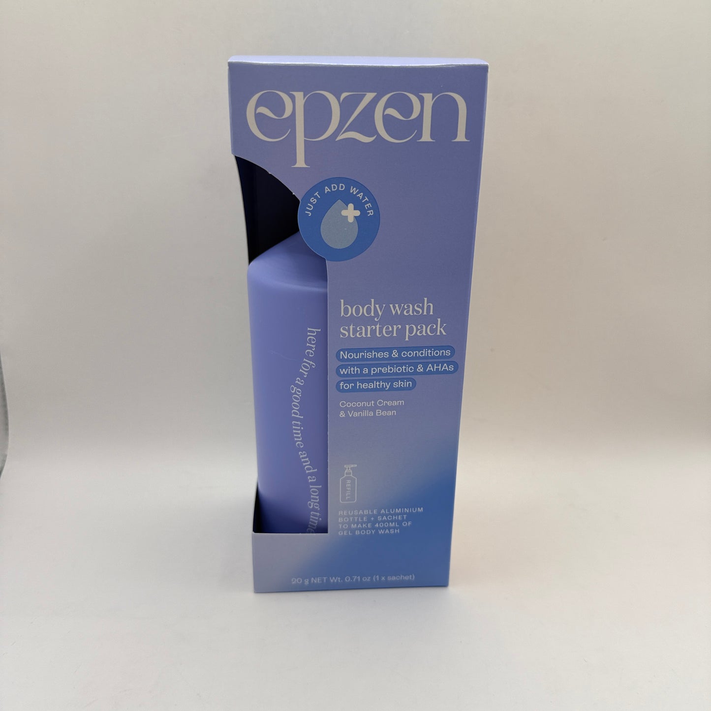 Epzen Body Wash Coconut Cream & Vanilla Bean (20g400mL)