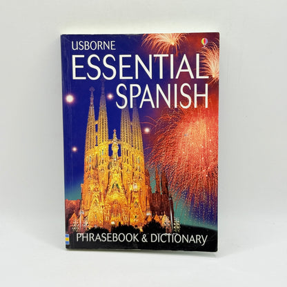 ES Essential Spanish Phrasebook & Dictionary by Usborne