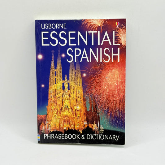 ES Essential Spanish Phrasebook & Dictionary by Usborne