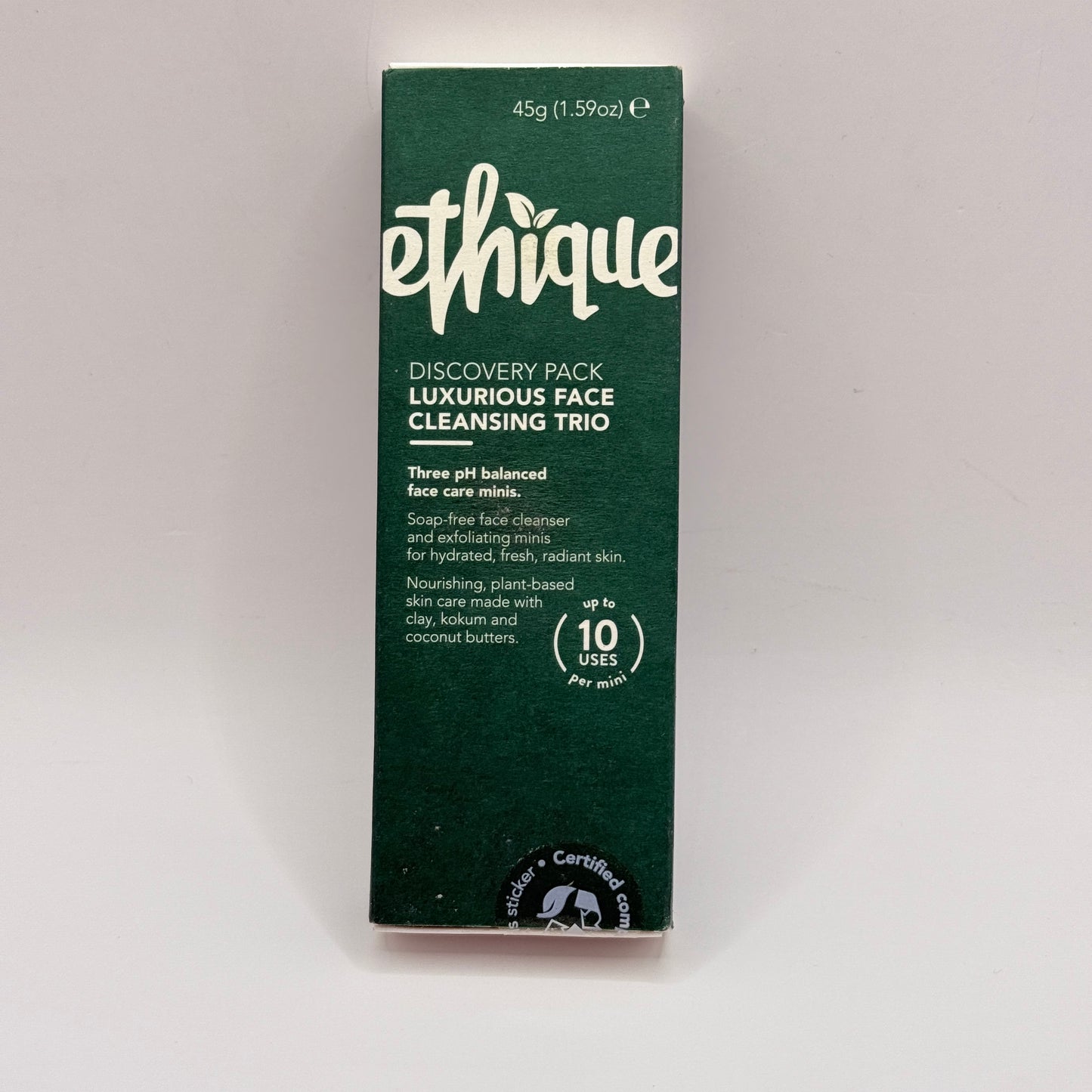 Ethique Discovery Pack - Luxurious Face Cleansing Trio (45g)