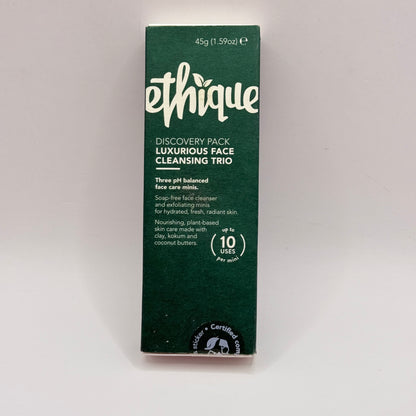 Ethique Discovery Pack - Luxurious Face Cleansing Trio (45g)