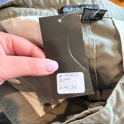 Eurostyle Men's Chino Shorts - Size 34