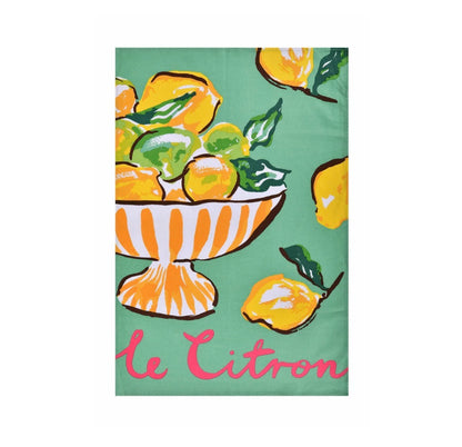 Ulster Weavers Summer Fruits Citron Cotton Tea Towel