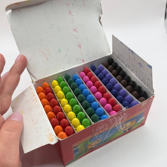 FABER-CASTELL 96 Kindergarten Wax Crayons