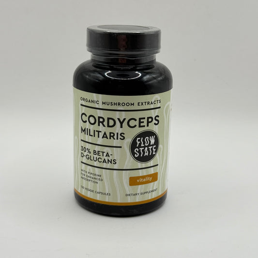 FLOW STATE Cordyceps Militaris (120 Capsules)