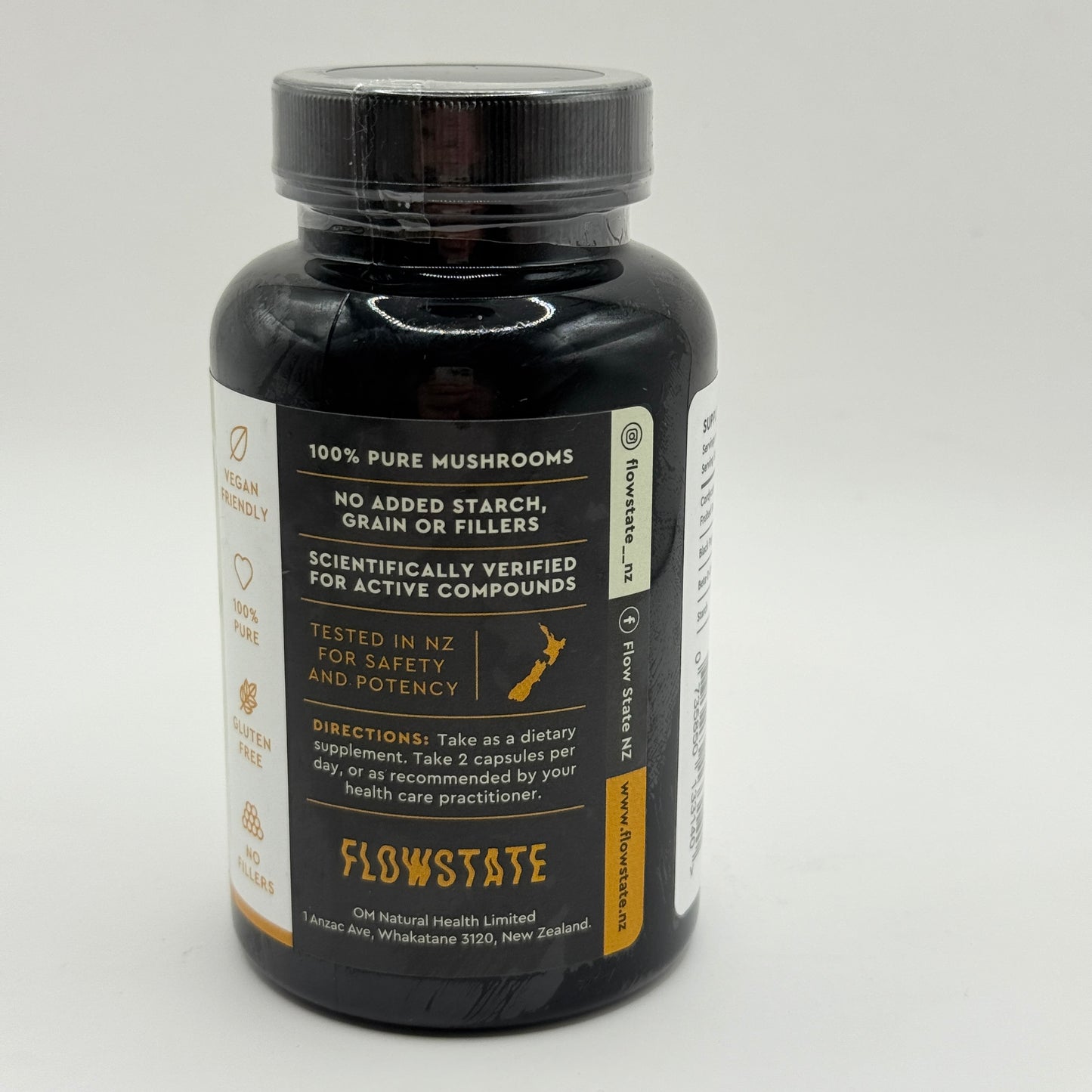 FLOW STATE Cordyceps Militaris (120 Capsules)