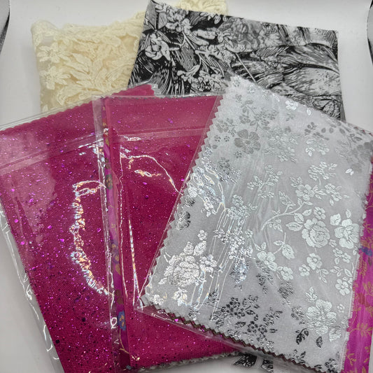 Assorted fabric remnant bundle – quilting & craft scraps - fabric original photo - what’s new crafts