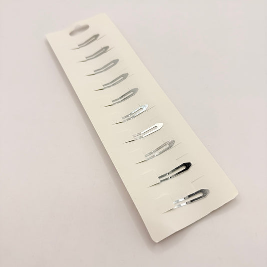 Fabric snap hair clips set - hair pins claws & clips original photo - what’s new fashion accessories