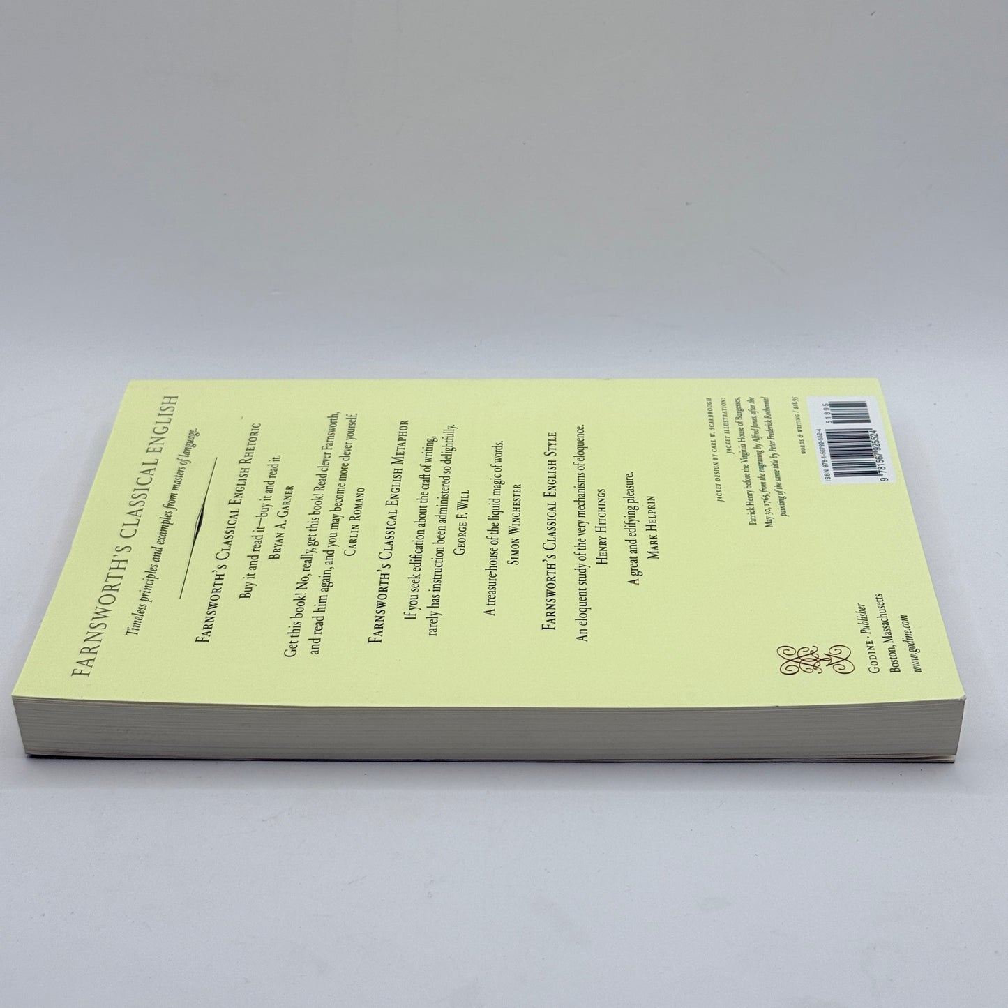 Farnsworth's Classical English Rhetoric by Ward Farnsworth