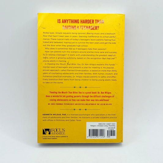 Feeding the mouth that bites you by kenneth wilgus phd - print books condition: used - what’s new printed media