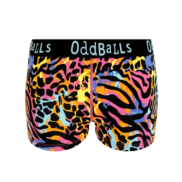 OddBalls Filthy Animal Women’s Boxer Shorts Size 8 XS