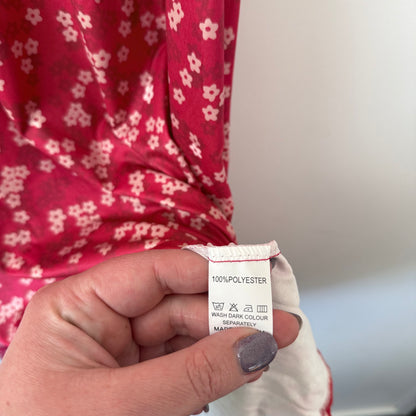 Floral T-Shirt Dress - Size L