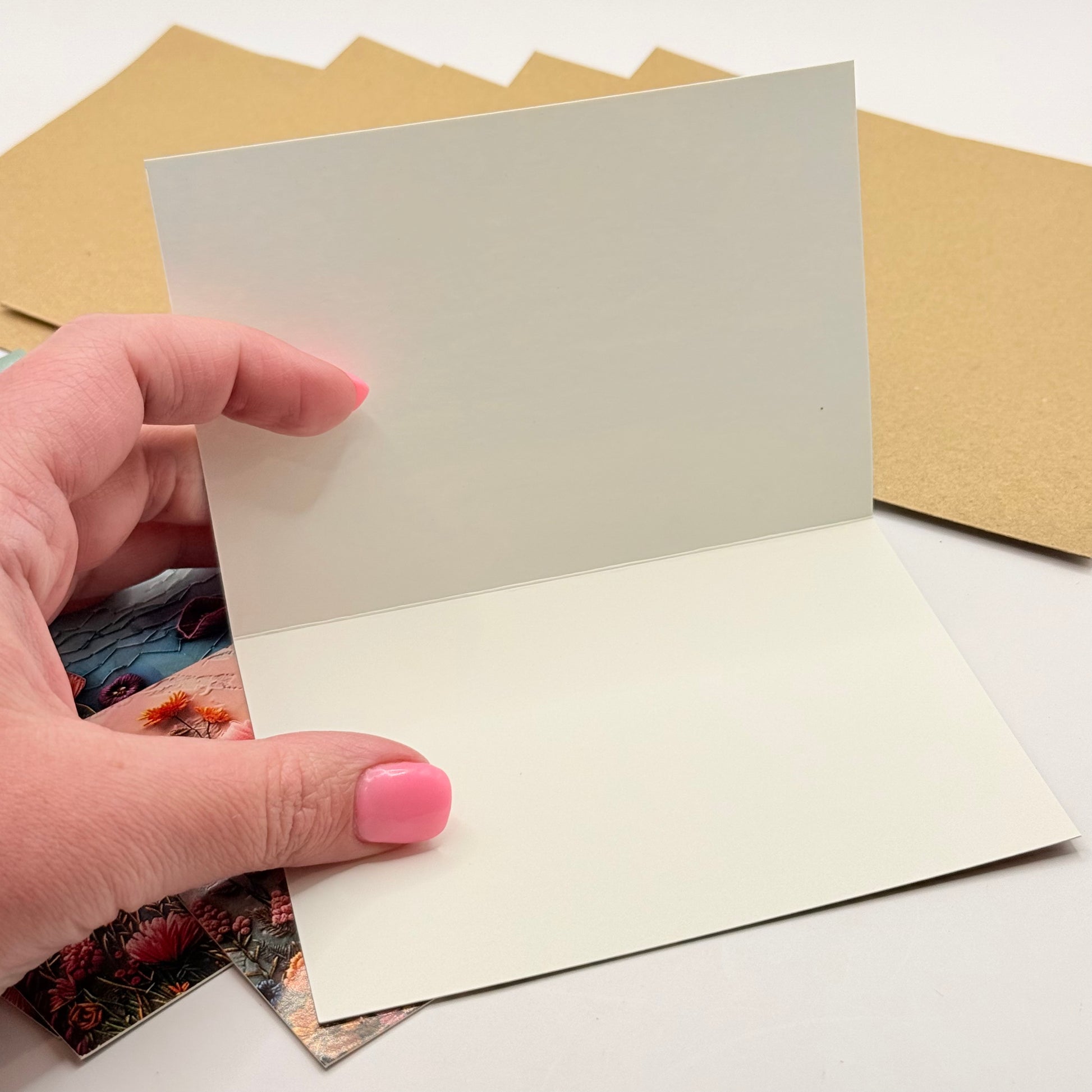 6x floral & seaside blank notecard set - greeting cards original photo - what’s new stationery