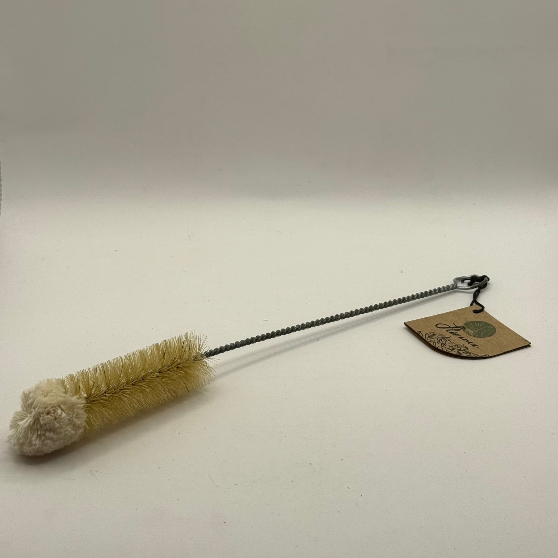 Florence natural bristle bottle brush with wool head 30mm - scrub brushes original photo - what’s new home&living