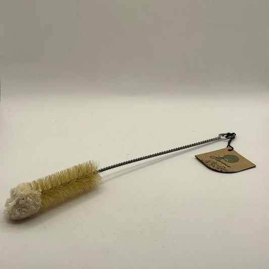 Florence natural bristle bottle brush with wool head 30mm - scrub brushes original photo - what’s new home&living