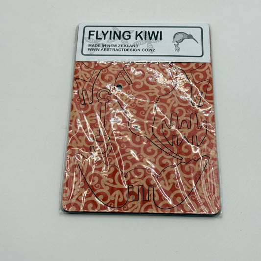 Flying kiwi wooden puzzle - wooden & pegged puzzles toys