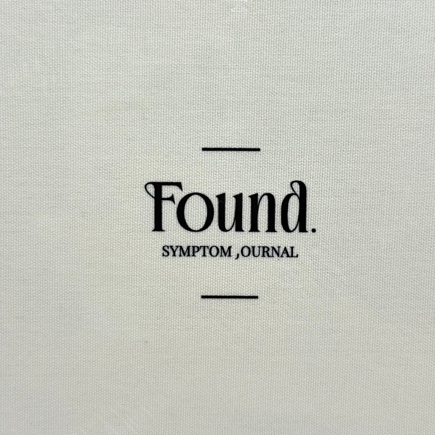 Found. Symptom Journal by Sophie Richards
