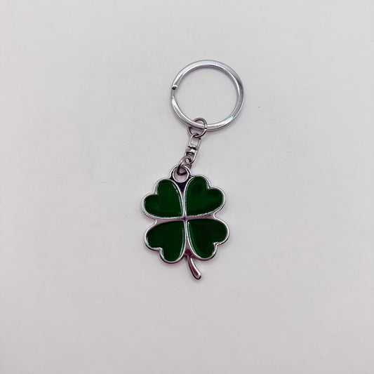 Four-Leaf Clover Keychain