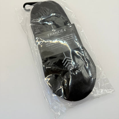 Frankie4 no-show fits 8.5-9.5 adult bamboo socks 3 pack - black - footie socks women’s shoes