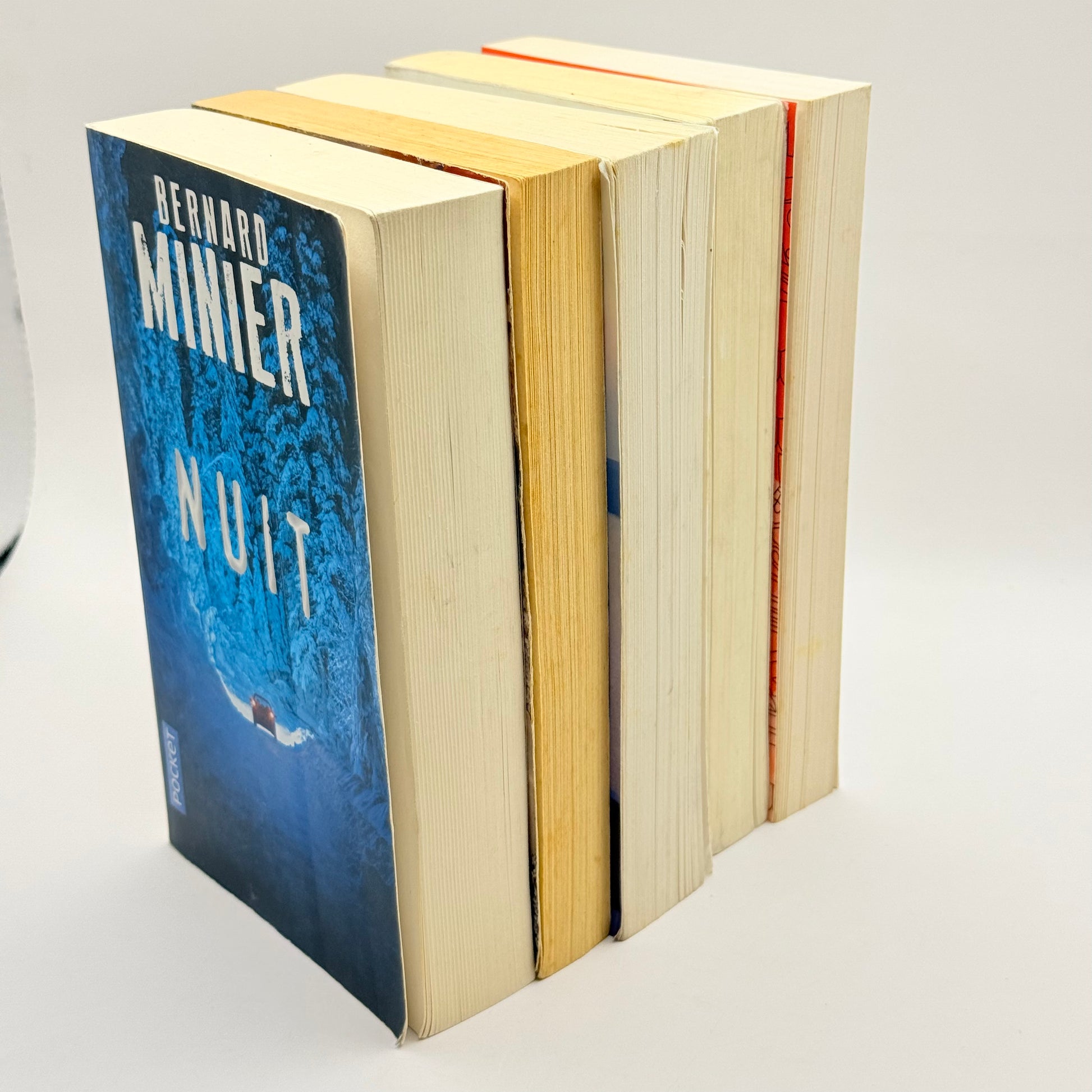 French & international literature book collection - print books condition: used - original photo - what’s new printed