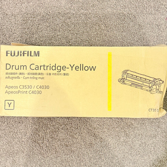 FujiFilm Apeos C3530  C4030 Genuine Yellow Drum Cartridge